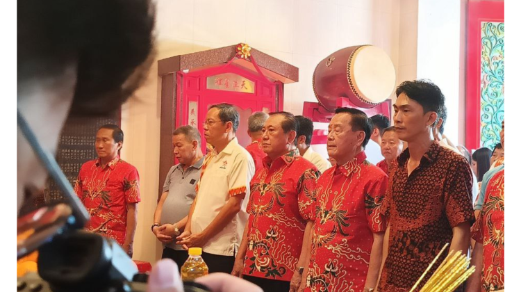 Permabudhi Sulsel Hadiri  Peringatan HUT Dewa Kwan Kong  ke-1864 di Klenteng Kwankong Makassar
