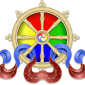 buddhist, dharma, wheel
