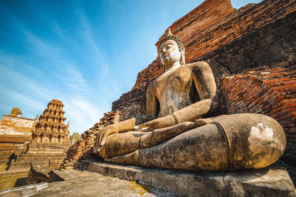 buddha, statue, thailand