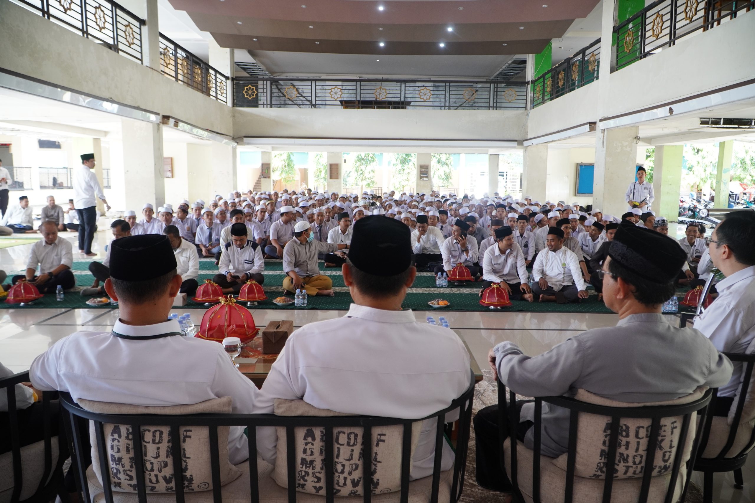 Ratusan Santri Ponpes Al-Imam Ashim antusias ikuti sosialisasi makan sehat vegetararian