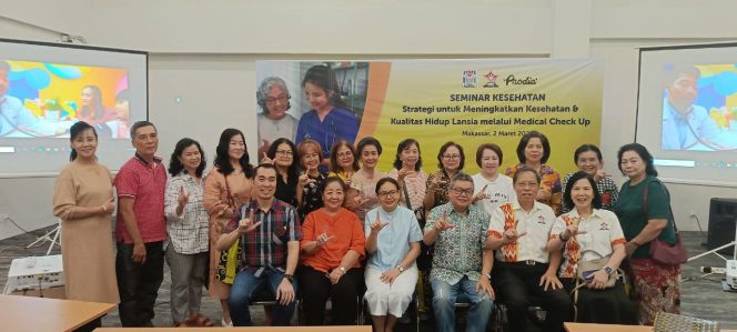 
					Prodia dan Permabudhi Sulsel Gelar Seminar Kesehatan untuk Meningkatkan Kualitas Hidup Lansia