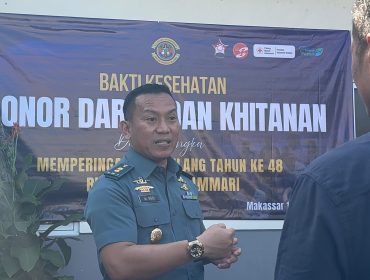 Letkol Laut (K) dr. Suhadi, M.K.K., Sp.KL., Subps P.H (K)., AIFO-K, CHQP, MQM., Kepala RS TNI AL Jala Ammari