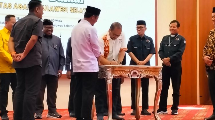 Tokoh Lintas Agama Sulsel Deklarasikan Komitmen Kerukunan, Permabudhi: Keberagaman adalah Kekuatan