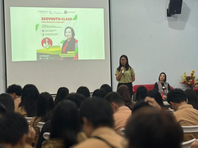 
					Permabudhi Makassar Dorong Gerakan Ramah Lingkungan Lewat Eco Youth Class di Golden Gate School