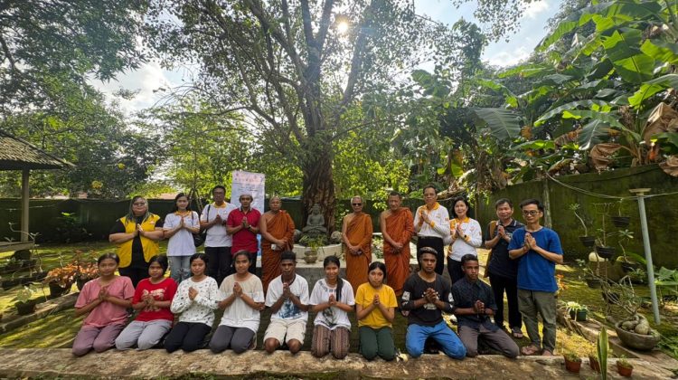 Pekan Kerukunan Umat Beragama Sedunia, Permabudhi Sulsel Tanam Pohon bersama Bhikkhu Dhammasubho
