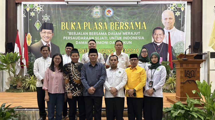 Permabudhi Sulsel Hadiri Buka Puasa Bersama Keuskupan Agung Makassar, Meneguhkan Persaudaraan Lintas Iman