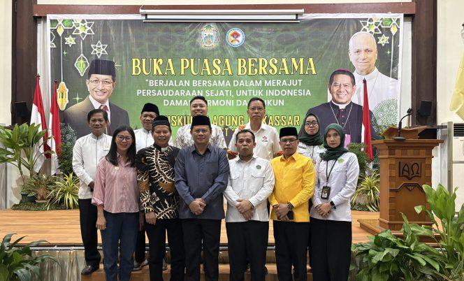 
					Permabudhi Sulsel Hadiri Buka Puasa Bersama Keuskupan Agung Makassar, Meneguhkan Persaudaraan Lintas Iman