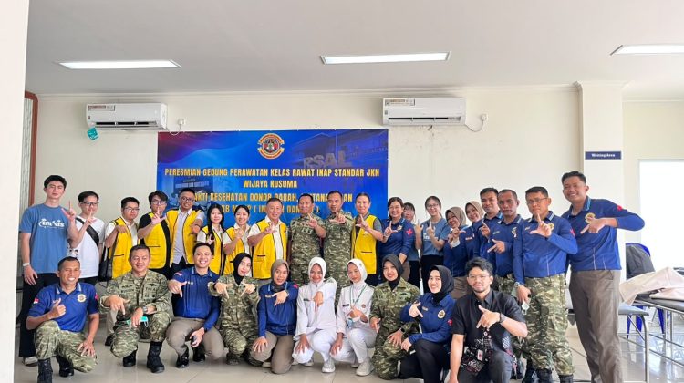 HUT ke-49 RSAL Jala Ammari, PERMABUDHI Sulsel dan IMKIS Unhas Hadirkan Semangat Pengabdian