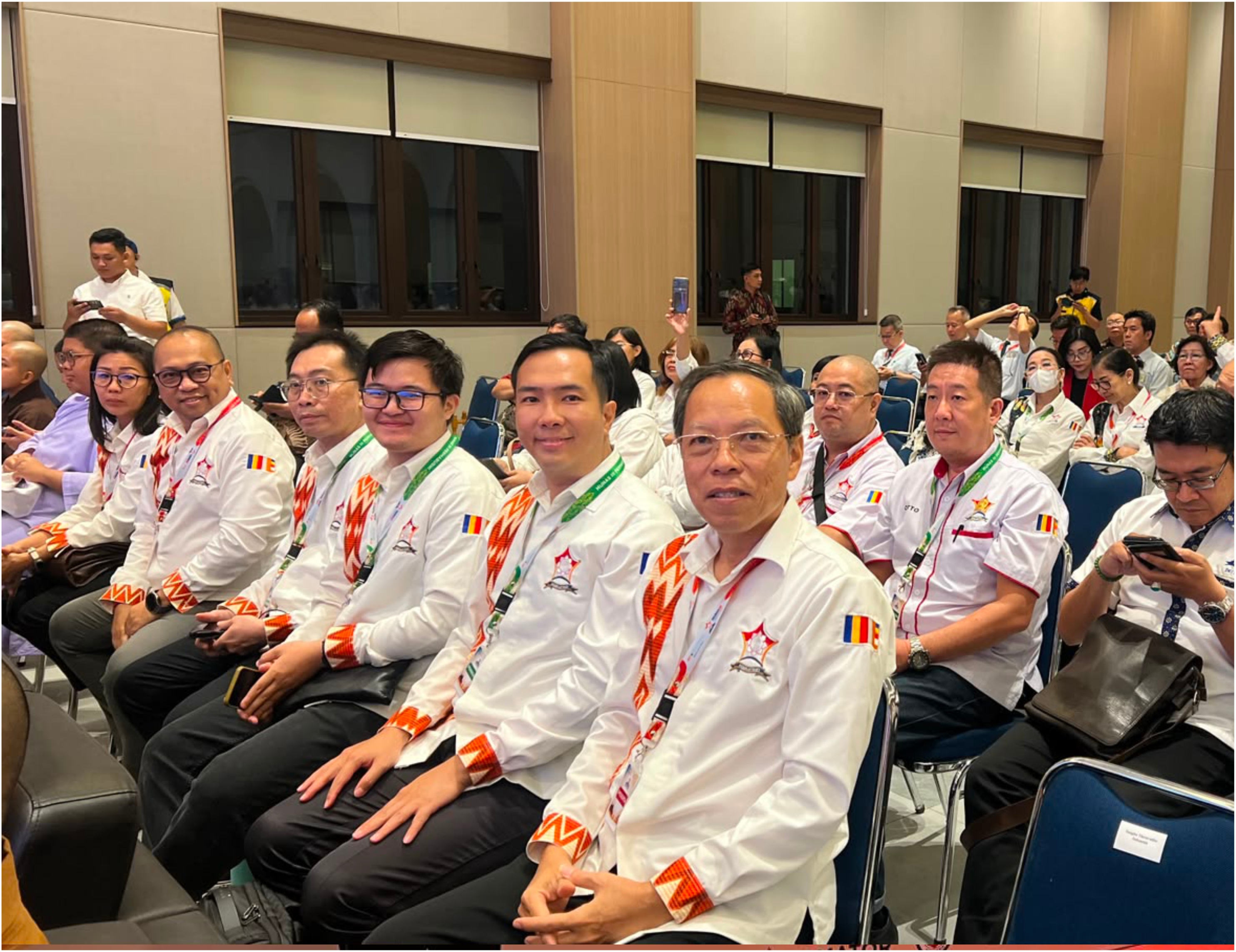 Utusan PERMABUDHI Sulawesi Selatan saat mengikuti Musyawarah Nasional (Munas) III PERMABUDHI di Jakarta, 22–23 Agustus 2026.