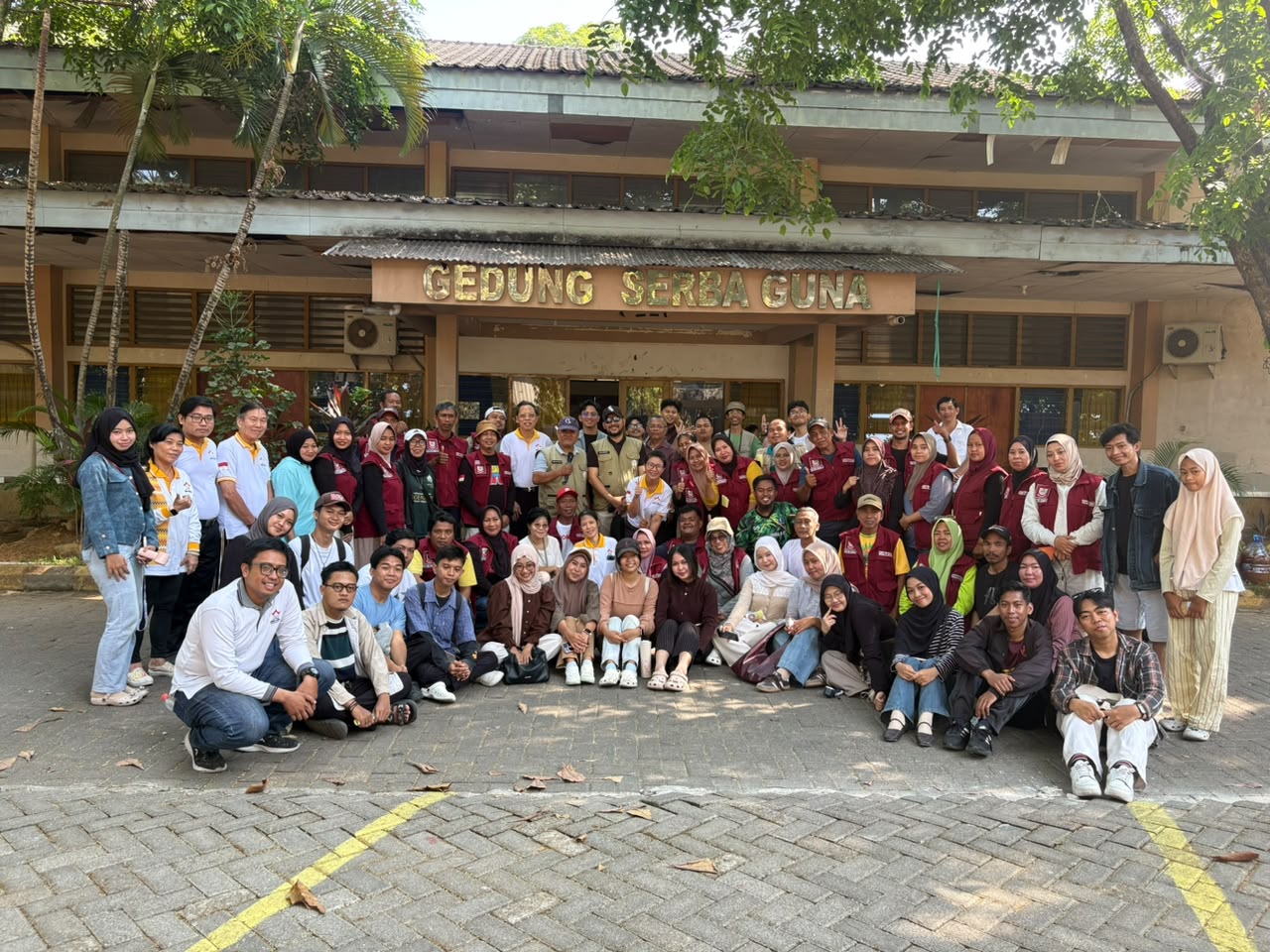 Foto bersama seluruh peserta WCD 2026 di Kecamatan Tamalate, Kota Makassar, (13/9/26).