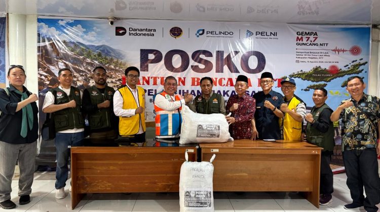 Solidaritas Lintas Agama FKLA Sulsel untuk NTT, Bantuan Menjangkau Pulau Flores